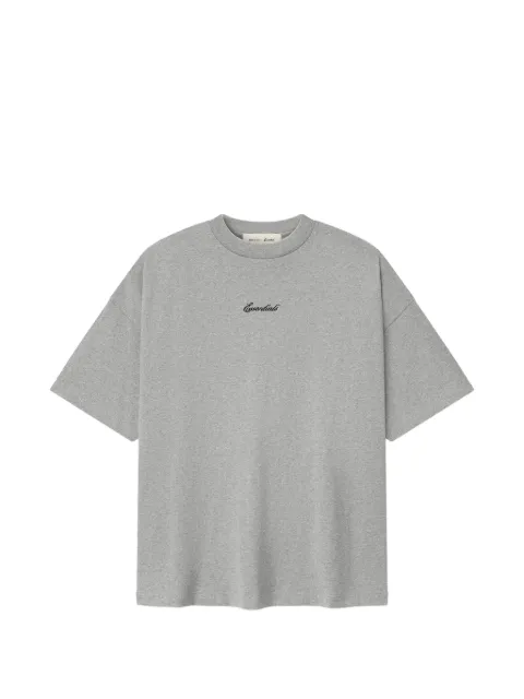 FEAR OF GOD ESSENTIALS Signature 90s logo-print cotton T-shirt Grey 125SP264592F