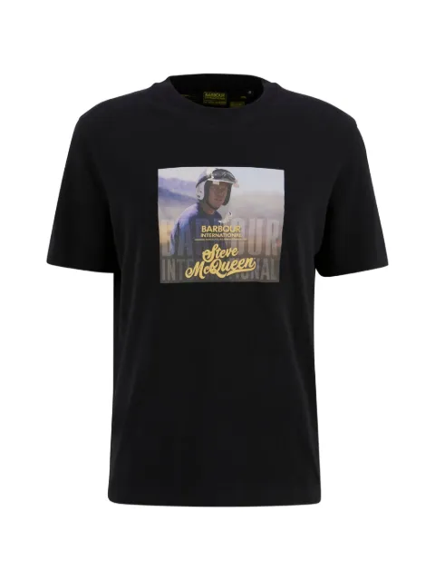 Barbour photographic-print T-shirt Black 261MMTS1584