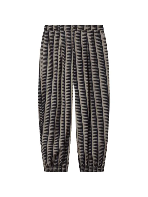 Emporio Armani patterned trousers Neutrals EM005490AF14214
