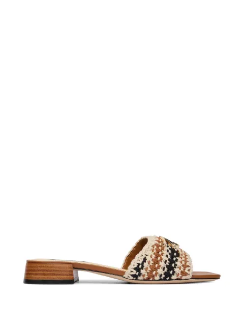 Karl Lagerfeld Petalo II crochet signia slide Neutrals KL80701C