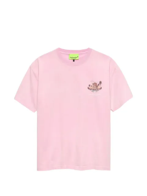 NEW AMSTERDAM graphic-print crew-neck T-shirt Pink 2601074003