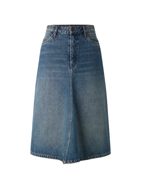Soeur Halo midi skirt Blue JUP0710HALO