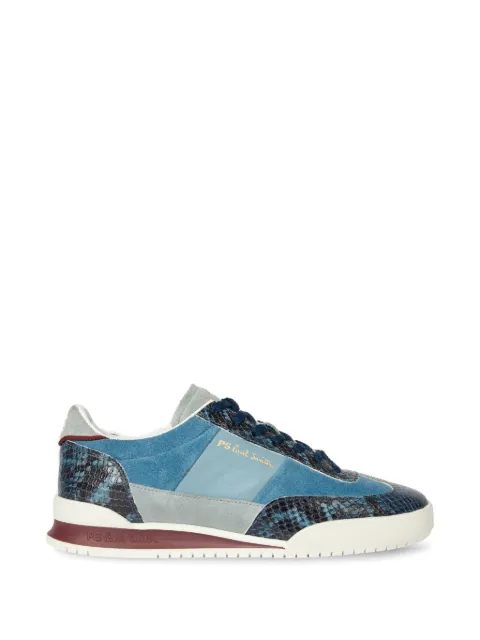 Paul Smith Dover snake-pattern panelled sneakers Blue W1SDVR20ULEA