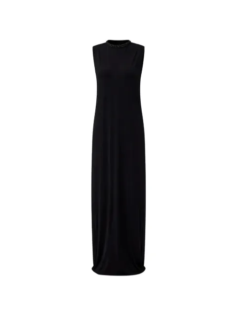 Elisabetta Franchi sleeveless maxi dress Black AR83J62E2