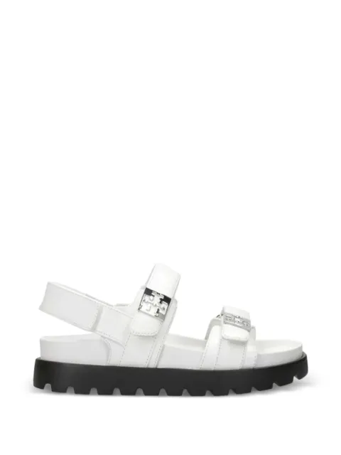 Tory Burch logo-detail sandals White 179591