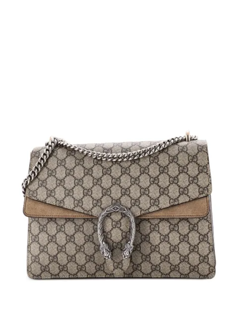Gucci Pre-Owned Dionysus Bag GG Coated Canvas Medium shoulder bag Brown 3AZ2CQA5TL180THK