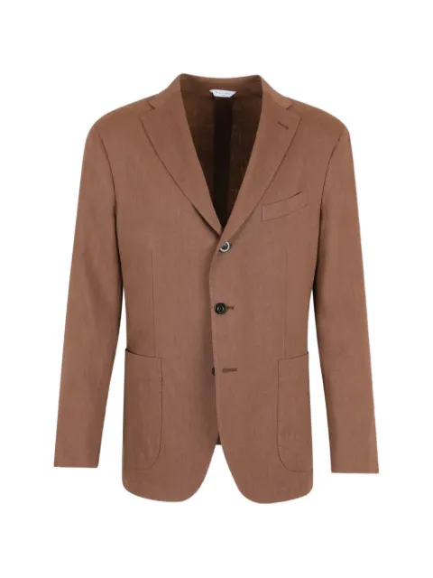 Boglioli buttoned blazer Brown N2902ESB6103