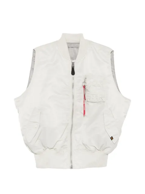 Alpha Industries MA-1 Heritage sleeveless gilet Grey 156146