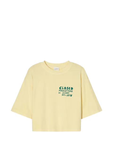 Closed graphic T-shirt Yellow C9550144H13