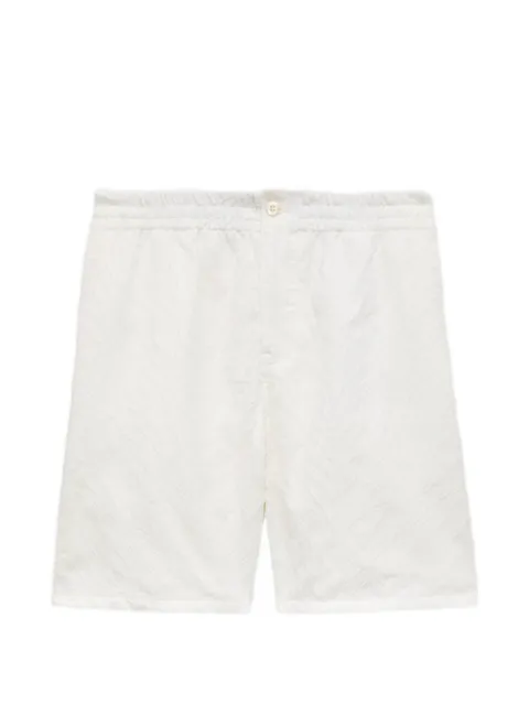 Kenzo Tiger elasticated shorts White FG55SH5089JS