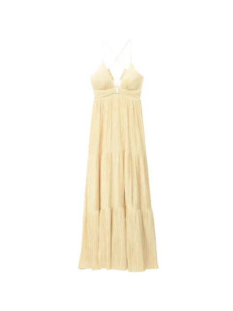 Ba&Sh Wasta pleated tiered-design dress Neutrals 1E26WAST