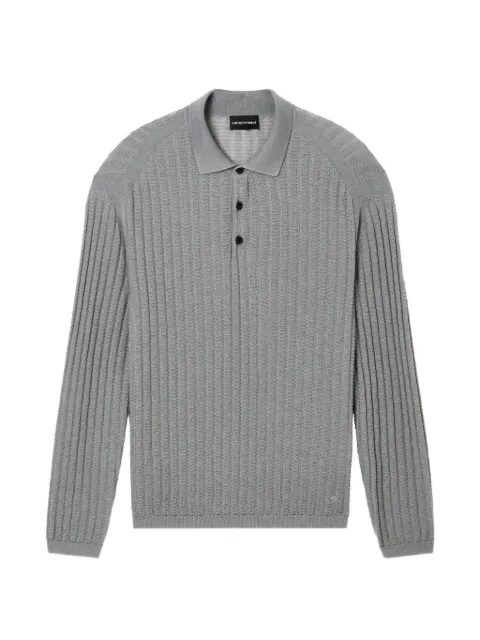 Emporio Armani textured sweater Grey EM004632AF25251