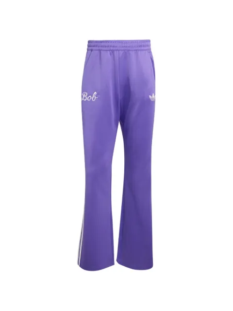 adidas x Bob Marley side-stripes flared trousers Purple JY5211