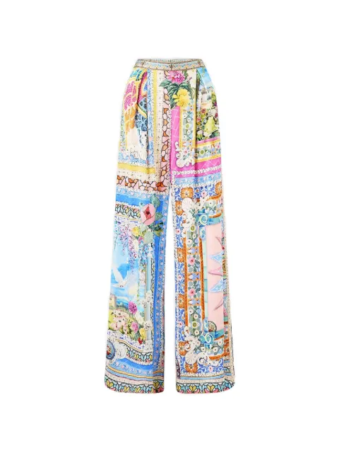 Camilla pleated trousers Blue 00040318
