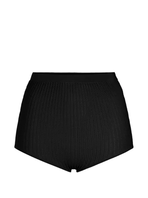 Elisabetta Franchi knit shorts Black KS09B63E2