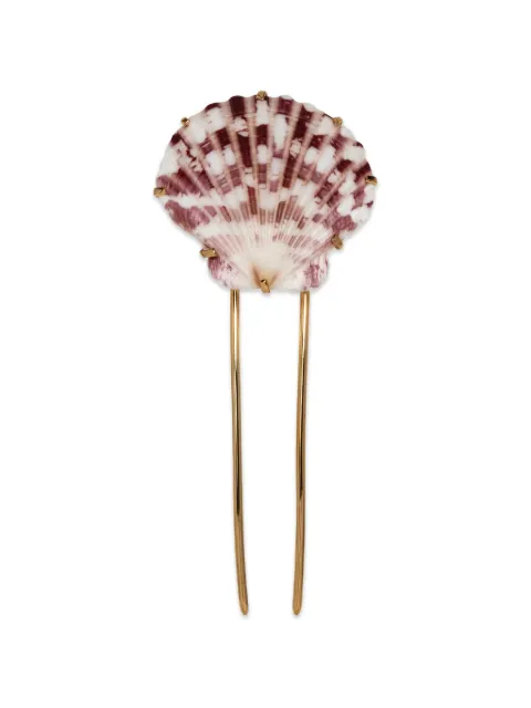 Jennifer Behr Kori shell hair pin Gold 12FB1SUNSET