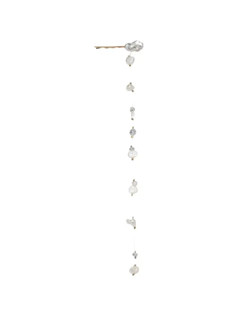 Jennifer Behr Perlita pearl-embellished bobby pin Gold 76IB98PEARL