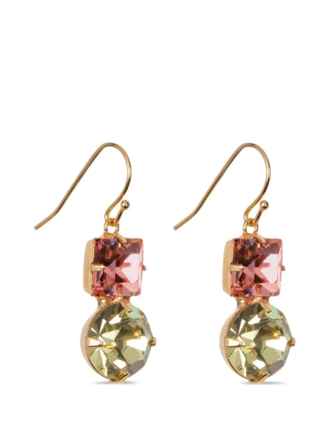 Jennifer Behr Kaiden crystal-embellished drop earrings Gold 50RA151PUNCH
