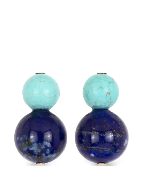 Jennifer Behr Cara lapis lazuli earrings Blue 118RA1LAPISMULTI