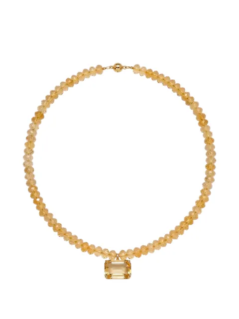 Jennifer Behr Sidonie beaded necklace Gold 118PB9CITRINE