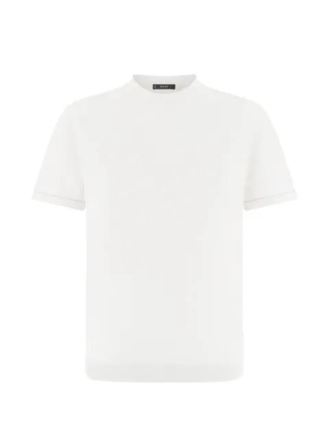 Boggi Milano cotton crêpe knit T-shirt White BO26P032402