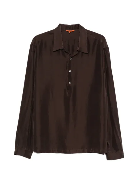 Barena Genga long-sleeve shirt Brown CAU56684134