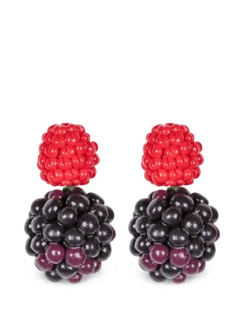 Jennifer Behr Frambroise berry earrings Red 119RB11