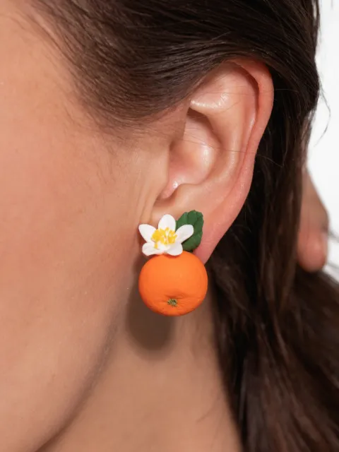 Jennifer Behr Tangelo earrings Orange 119RA7