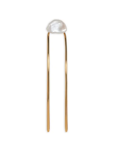 Jennifer Behr Rita pearl-embellished hair pin Gold 76FB3PEARL