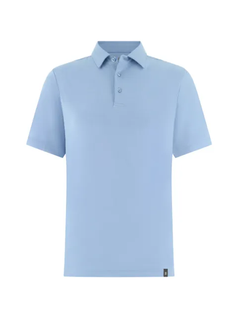 Boggi Milano button-front polo shirt Blue BO26P034704