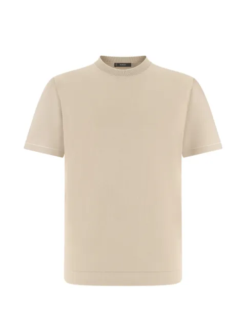Boggi Milano knit T-shirt Neutrals BO26P032407