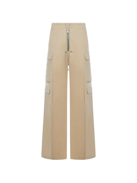 Rick Owens zip-fastening pocket trousers Neutrals RR01F2339TE