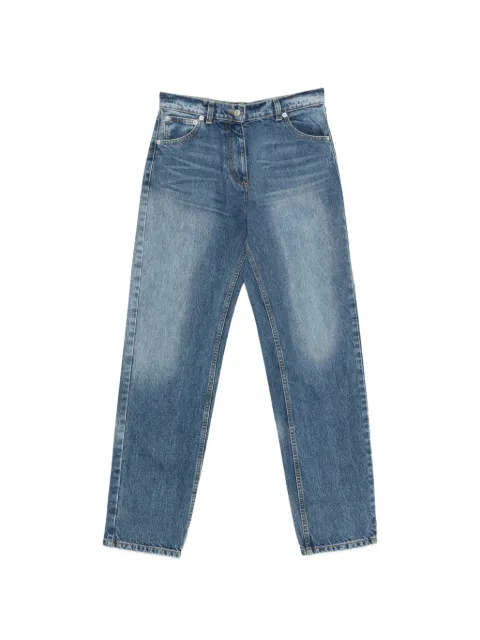 Magda Butrym faded-effect straight-leg jeans Blue 213726