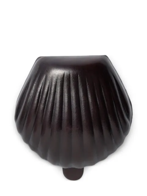 LEMAIRE x Carlos Peñafiel seashell coin purse Brown SL0005LL0165