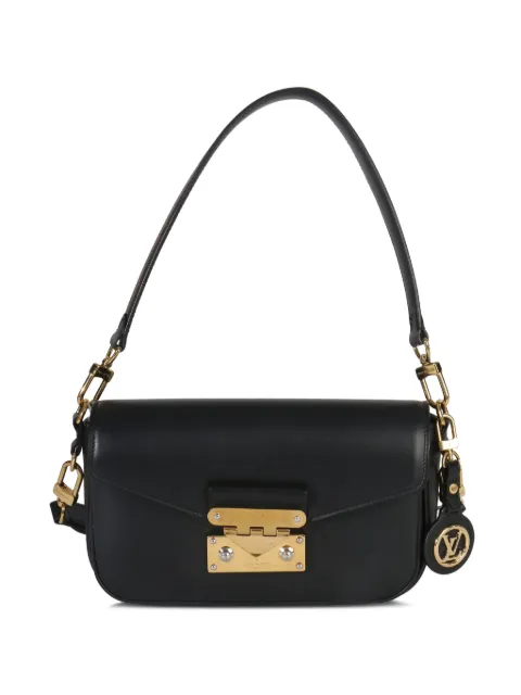 Louis Vuitton Pre-Owned 2021-2025 monogram calfskin swing shoulder bag Black 151586