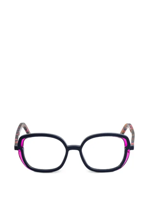 Face À Face square-frame glasses Black FOLLOW2