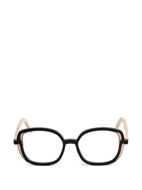 Face À Face square-frame glasses Black FOLLOW2