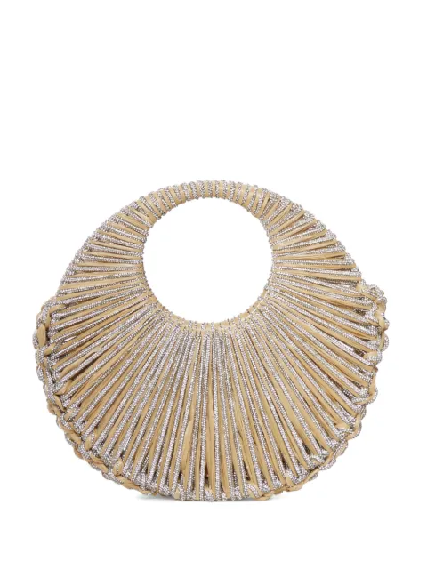 Hibourama crystal tote bag Neutrals PE26HIBJAYARAFIA