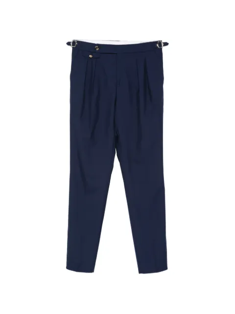 Brunello Cucinelli pleated buckle trousers Blue M032PM5030C350