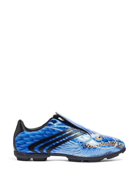 Y-3 dragon-print sneakers Blue KK3651