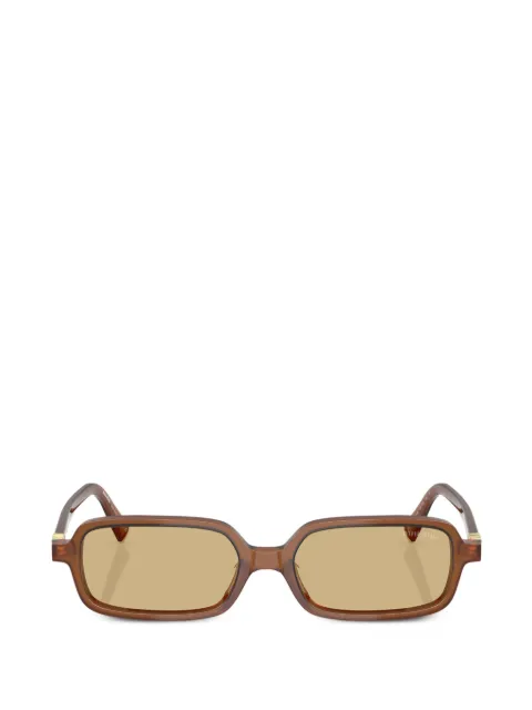 Miu Miu Eyewear rectangle-frame sunglasses Brown MU11ZS