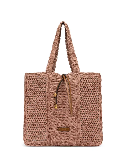 GIANNI CHIARINI Nefeli crochet shopper bag Neutrals BS11955COMMSTRCRCH7752