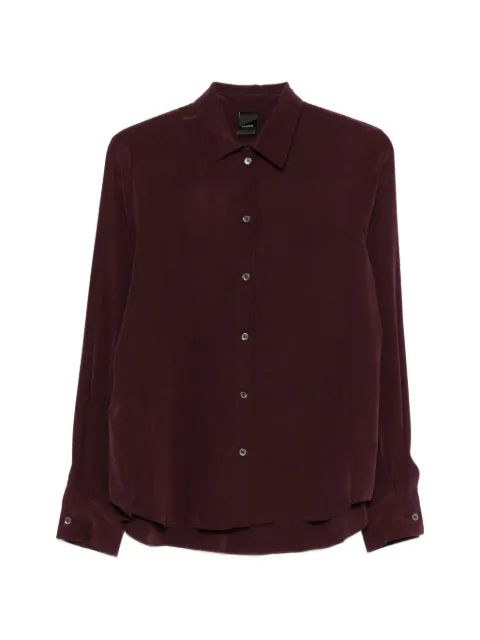 PINKO Crackers buttoned shirt Purple 105593A2T7