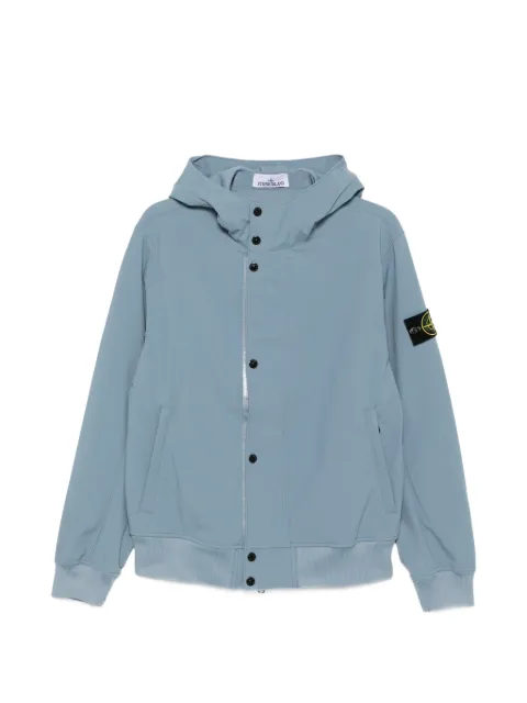 Stone Island 4100118 light Soft Shell-R E.Dye® technology in recycled polyester jacket Blue L1S154100118S0A22