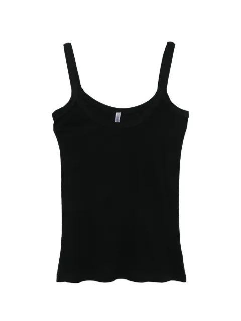 Daniele Fiesoli scoop-neck tank top Black 6360