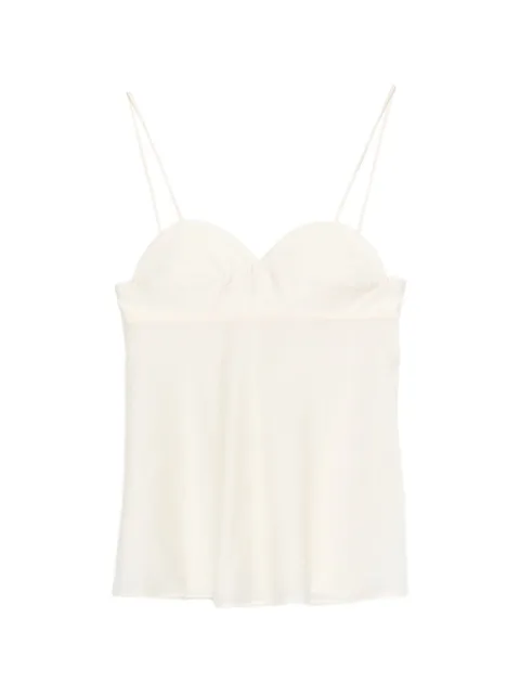 Cordera sweetheart-neck spaghetti-strap top Neutrals 262055MAU