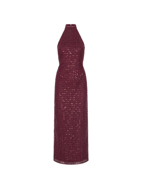 ROTATE BIRGER CHRISTENSEN beaded maxi dress Red 1162922734