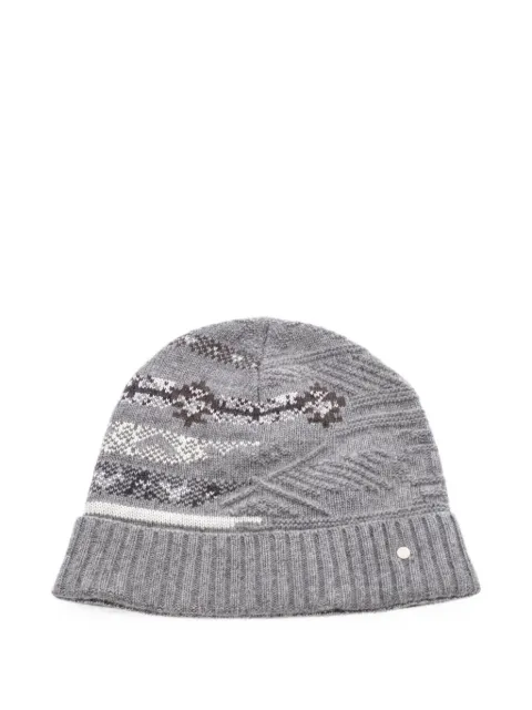 Hermès Pre-Owned 2010 knit hat Grey 1055150
