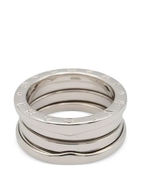 Bvlgari Pre-Owned 2010s B-zero1 ring Silver 1056496