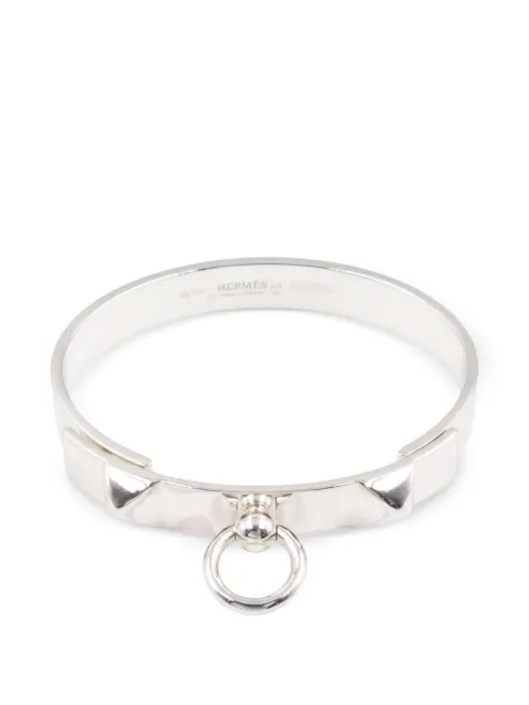 Hermès Pre-Owned 1990s PM Collier De Chien bracelet Silver 1056836